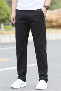 6602-p40支持活动 男士休闲裤夏季男修身直筒潮百搭韩版弹力裤男图片
