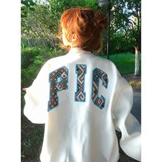 网图有货民族风刺绣棒球服外套男女宽松情侣美式夹克A1024-P60，男装民族服装，星座1505