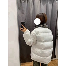 1506-1/MM3111/P76女士美式复古格子拼接棉服，男装棉衣，星座1506-1
