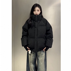 网图【帆布皮】冬季立体纹理感立领棉服男保暖棉衣M900-特P85，男装棉衣，星座1213