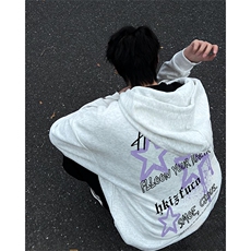 抖音得物高品质印花连帽卫衣秋冬装美式宽松连帽纯色卫衣ADL105，男装卫衣，电商A443