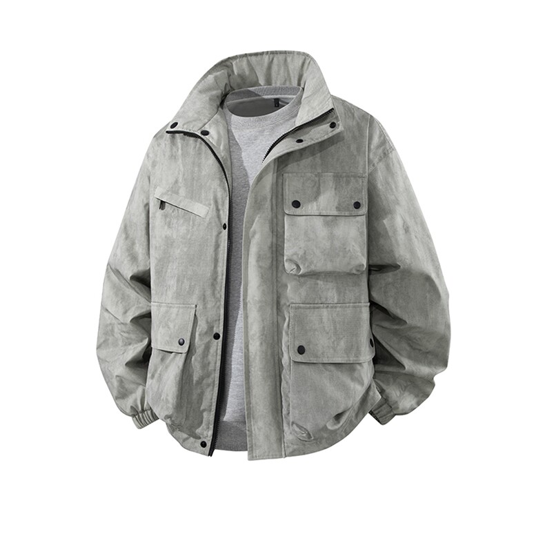 3D立体新款冬多口袋户外机能休闲棉衣外套 A436-W995-P95138图片