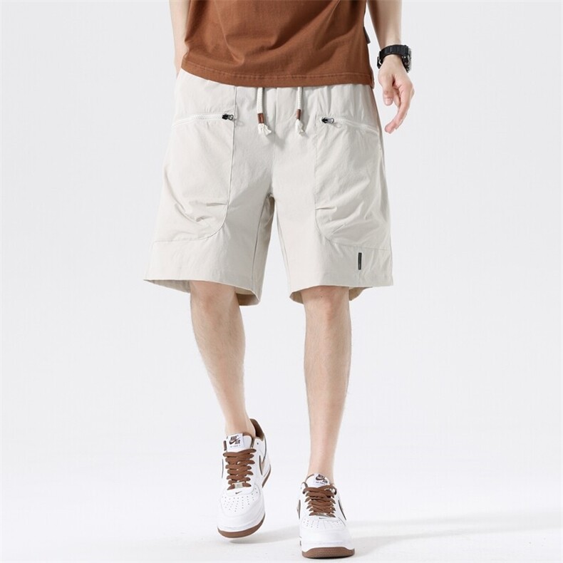 夏季薄款休闲短裤男2025新款外穿工装五分裤子男A406K606特P38,男装牛仔裤,星座309（原A406）