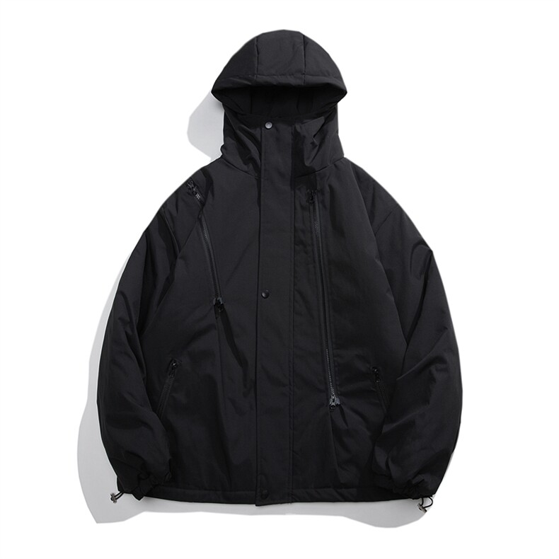 MY6160/P85冬装白底平铺棉衣男防风防水冲锋衣棉服棉袄大码外套,男装棉衣,电商A141