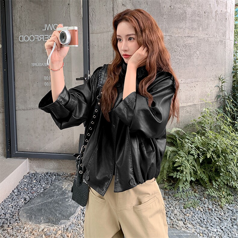 2025秋装新款现货皮衣2C256-101-P145-K218,女装皮衣,2C256