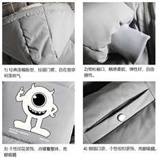 控128加绒面包服男大码羊羔毛棉衣男MY16327-P100，男装棉衣，电商A040A