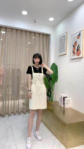 背带裙单件／一套，女装，吸引力