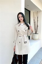 春季新品风衣，女装风衣，春语雨桐