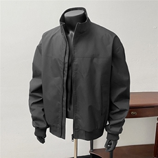 飞行员教练褶皱防水夹克外套J003假模聚酯纤维(S-3XL)TP55，男装夹克，电商A088