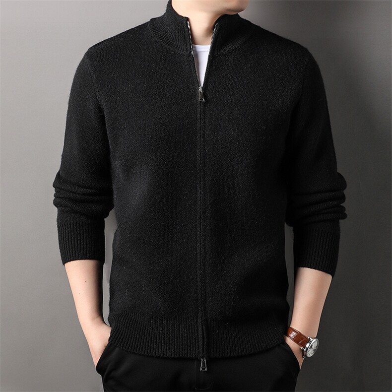 HPN-A32405秋季新款男士长袖开衫青年休闲外套服装图片