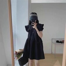 木耳边娃娃衫，其它，玩美