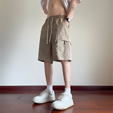 ！2024夏季新款男士冰丝短裤工装速干五分裤DK701特P28控49，男装牛仔裤，电商B220