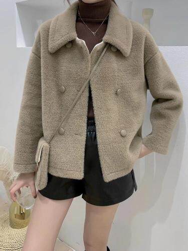 现货皮毛一体欧貂，女装，有声有色