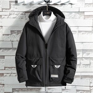 男士休闲连帽加厚保暖棉衣外套棉服棉袄冬季防寒开衫男装M990图片