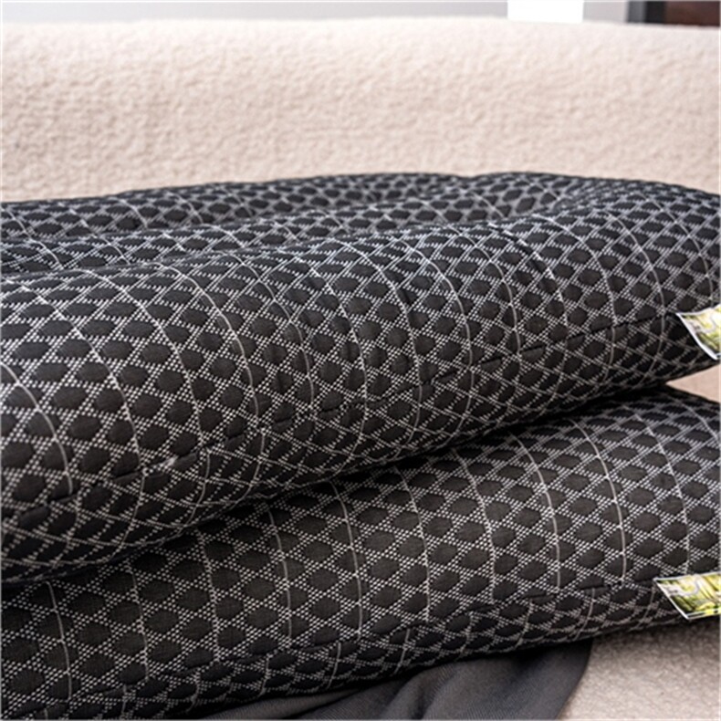 新款黑色石墨烯枕芯枕头枕芯黑色（45*70cm）100个起卖,女装枕套/枕芯,一起卖家纺
