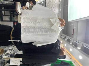 胸前打条衬衫，女装衬衫，MVP