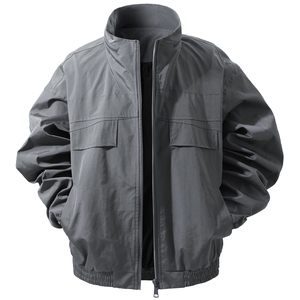 JK009立体白底 春季工装美式游骑兵夹克 聚酯纤维(M-5XL)TP55图片
