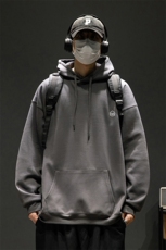 重磅华棉复合连帽卫衣加绒加厚WJ4338-特P47/常规W4266-特P42，男装卫衣，电商A007