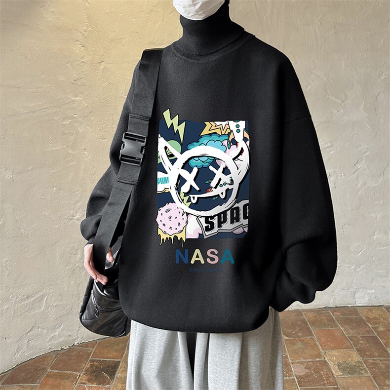 控68高领毛衣男士大码内搭毛线衣男GM45275-P45加绒款-P65,男装针织衫/毛衣,电商A040