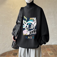 控68高领毛衣男士大码内搭毛线衣男GM45275-P45加绒款-P65，男装针织衫/毛衣，电商A040