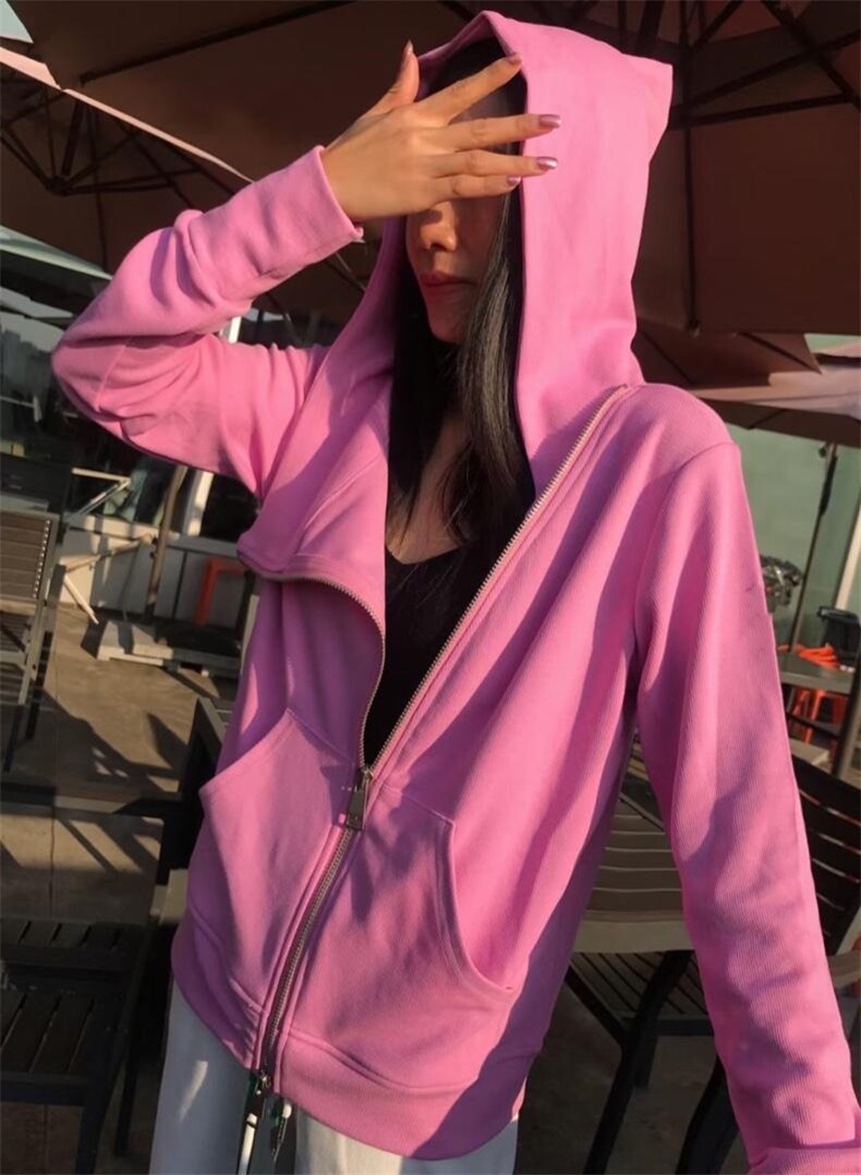 火爆拉链开衫卫衣,女装卫衣/绒衫,菲库feiku