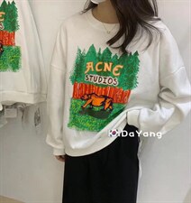 小牛卫衣，女装卫衣/绒衫，卡笛琇