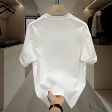 M461-P30短袖t恤男潮牌230克夏季宽松网红潮流ins简约印花上衣，男装T恤，星座617A-1（原B318A）