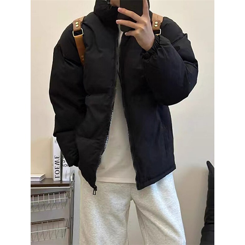 现货高品质美式高街冬季重磅三防羽绒棉衣男女加厚外套棉服冬,男装棉衣,电商A486