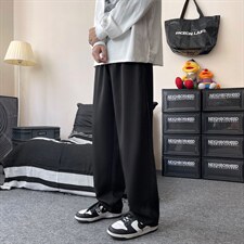 日系oversize垂感阔腿工装裤男2023夏季盐系日杂裤K3917-P32，男装休闲裤，星座512-2