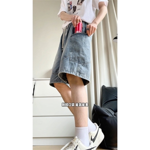 A129-K959-P39特价 美式街头水系牛仔短裤在仓现货得物唯品高品图片