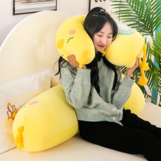 乐迪毛绒玩具 小黄鸡抱枕