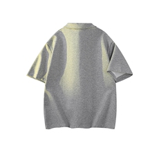 夏季新款港风日系拼接设计感两粒扣POLO衫男XZ213-TX08-P35控58，男装Polo衫，星座213