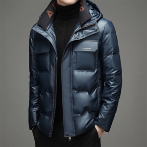 男士外套冬季新款潮流短款休闲时尚百搭保暖羽绒服 JZ2226-P255图片