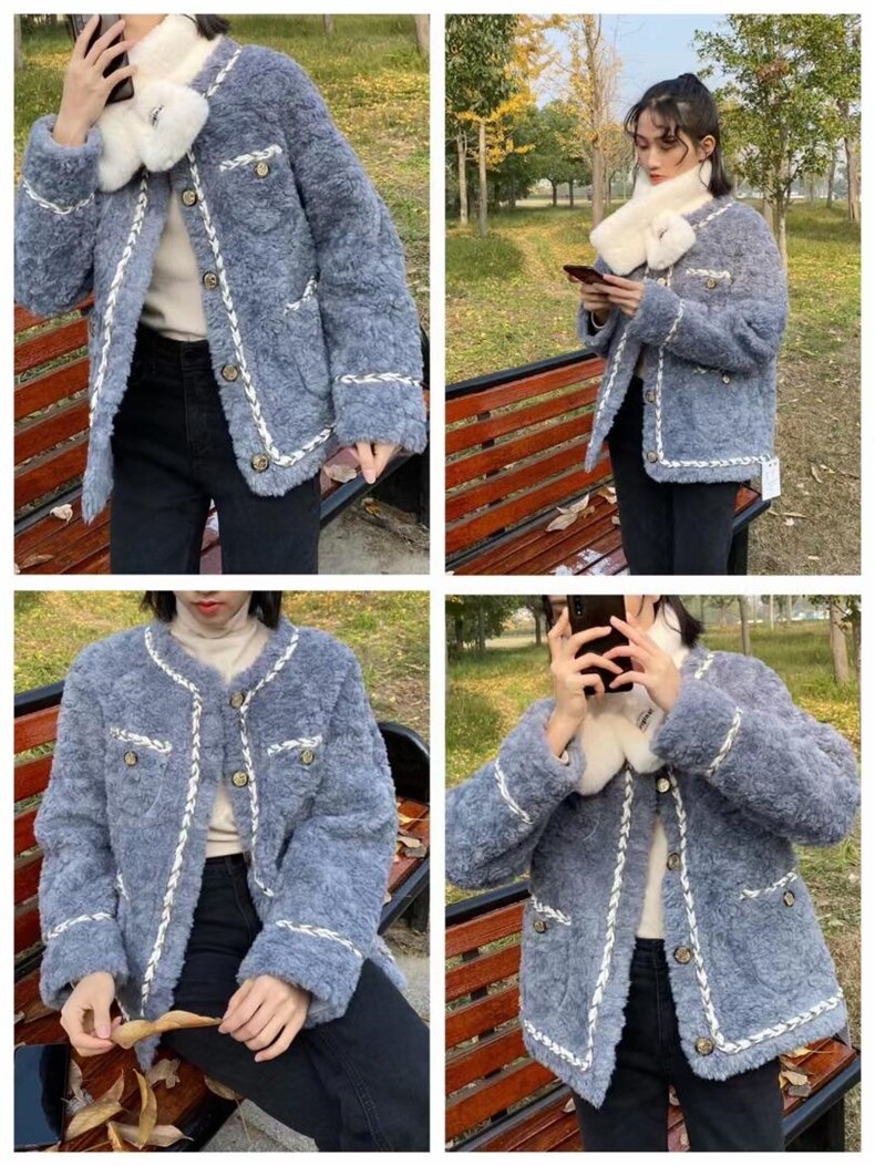 香风毛毛外套新款，其它，品晗