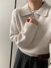 2025百搭时尚简约，女装针织衫/毛衣，胜智羊绒