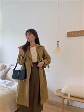 秋款·韩版两穿风衣，女装风衣，郭郭家