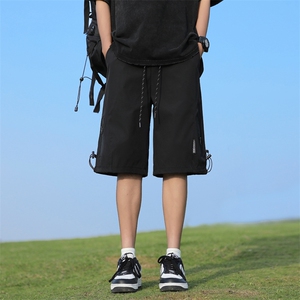 五分裤男士韩版潮流高街时尚百搭宽松2024夏ins休闲短裤K5477-P30图片