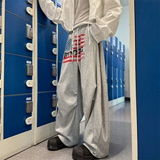 【现货】XZ1218BK33087特价P50面层50棉50涤美式印花卫裤，男装休闲裤，星座1218（原611-3）