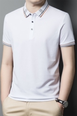 BSS555男士2023年夏季新款百搭T恤男短袖商务休闲体恤男装P52，男装T恤，电商B360