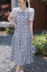 2023夏小清新连衣裙，女装连衣裙，贻思茗