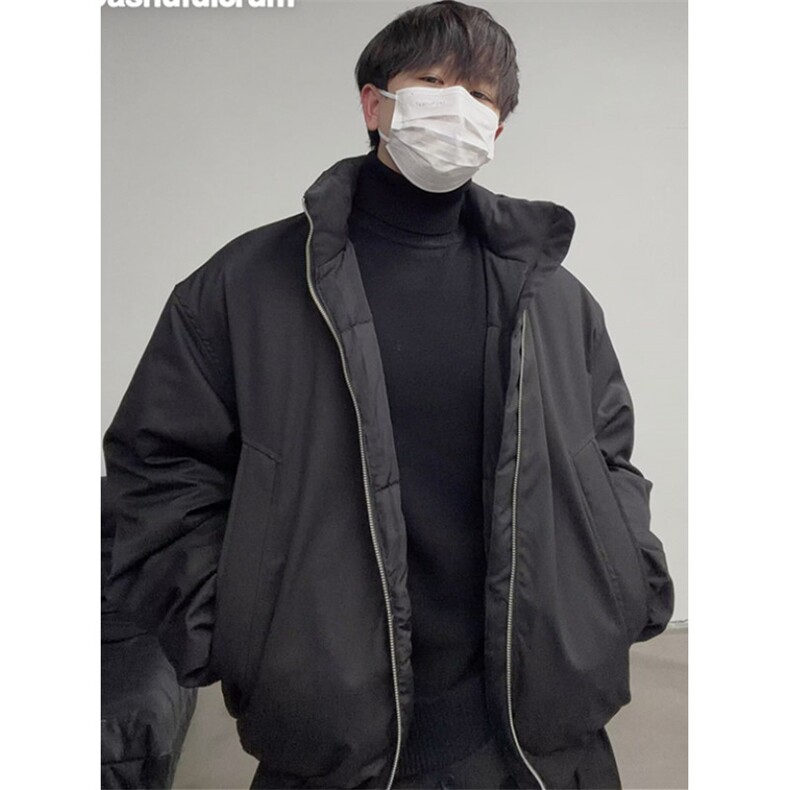 加绒工装高品质立领加厚棉服男秋冬季立领休闲上衣服JMY12,男装棉衣,星座1116A（原606A-3）