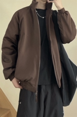 A178秋冬季新款棉衣宽松潮牌复古条纹外套MY001P70限价118，男装棉衣，电商A178