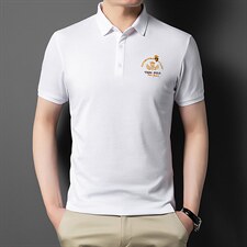 中年男士2023新款t恤短袖夏季宽松短袖潮流百搭休闲打底上衣男装，男装T恤，电商B212（原钱塘6029）
