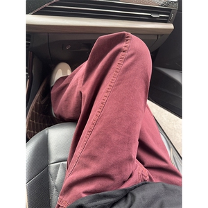 B221 美式ins高街暗黑休闲宽松做旧牛仔裤LK24400-特P52控89图片