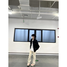 【有货】cleanfit短款褶皱外套男款春秋高级感痞帅夹克W186LL-P72，男装夹克，星座1007（原301D）