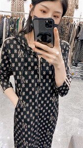 秋季带帽连衣裙,女装连衣裙,兰蔻儿