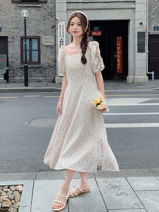 小碎花清新连衣裙【[现货】浙宝B082-5071P105K158图片