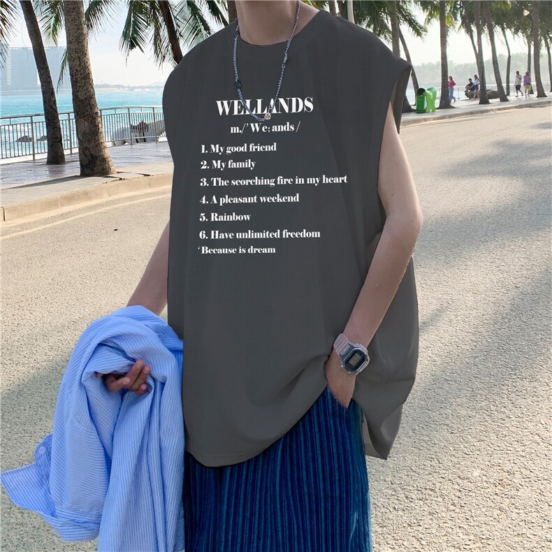 量大图低自动【有货】纯棉背心HD019-1-BX2524-P20，男装背心/马甲，电商019-1