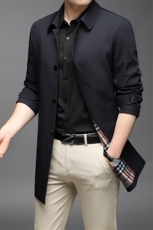 2023秋冬季可卸内胆中长款中老年休闲羽绒服爸爸装ZL2176-P250，男装羽绒服，电商B212（原钱塘6029）