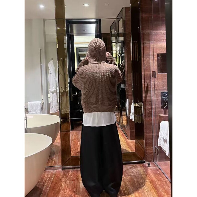 预售款已下单~重磅连帽针织开衫男女同款毛衣外套~MY2592批80,男装针织衫/毛衣,星座1411A-6